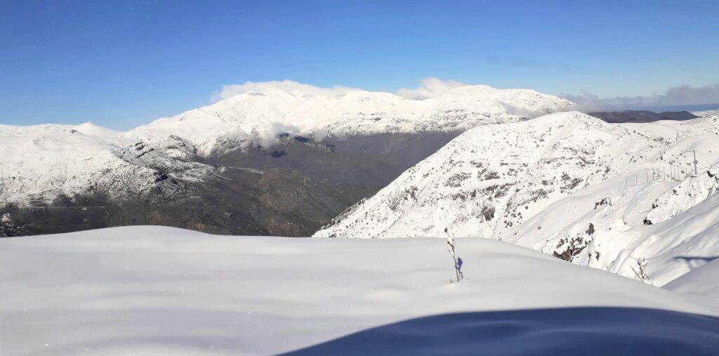Day Trip to the Andes Mountains, west of Santiago.