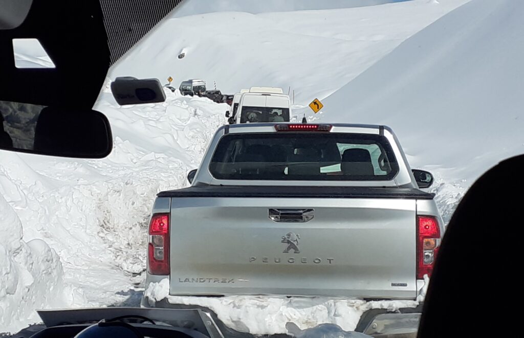 Day Trip to the Andes Mountains, west of Santiago.