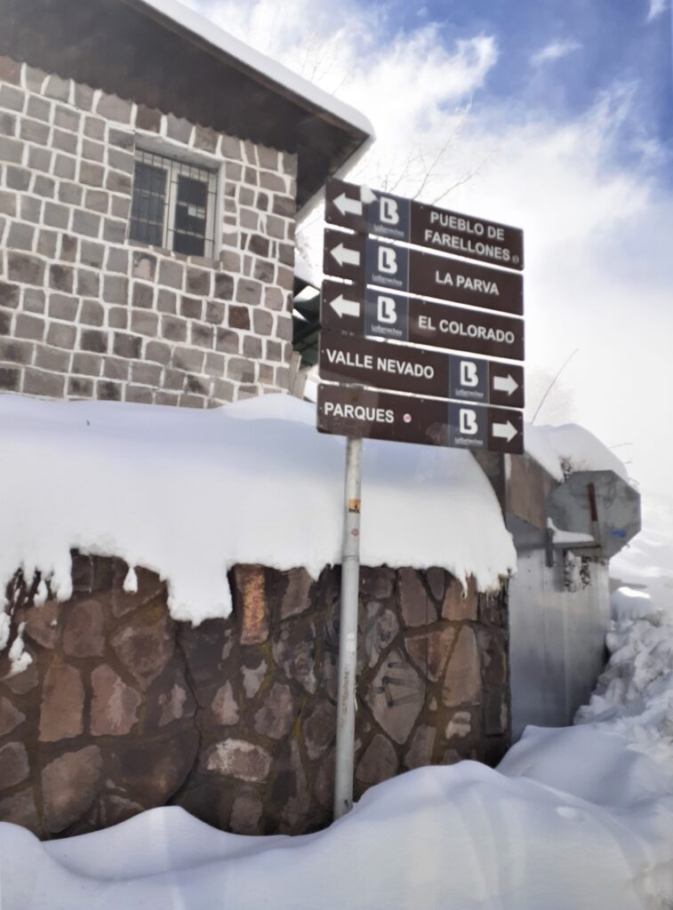 Day Trip to the Andes Mountains, west of Santiago.