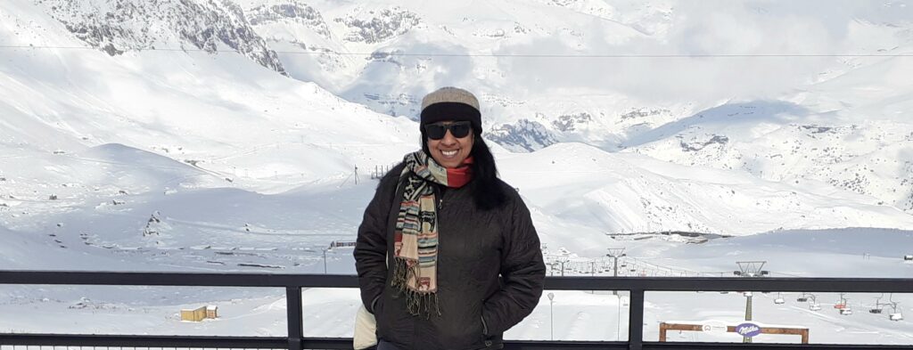 Day Trip to the Andes Mountains, west of Santiago.