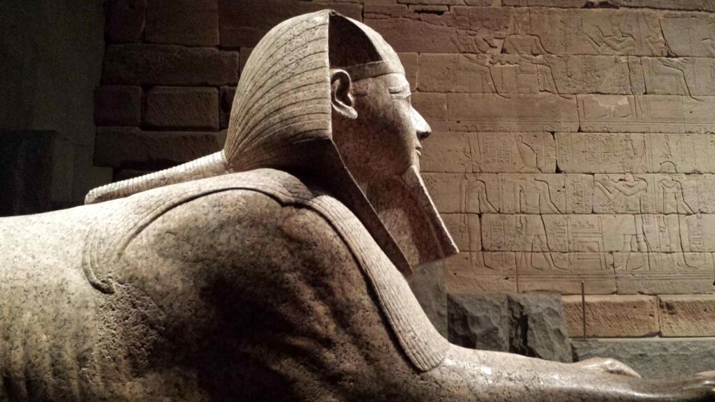 #17. Sphinx of Hatshepsut from Egypt at Met Museum in New York (2014).
